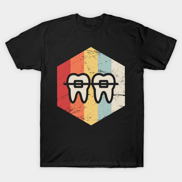 Retro Dentist Orthodontist Graphic T-Shirt by Wizardmode